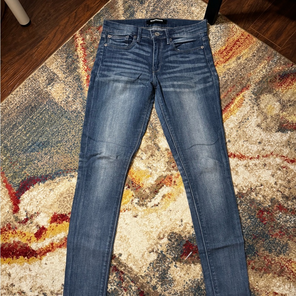 Express Light Blue Jeans